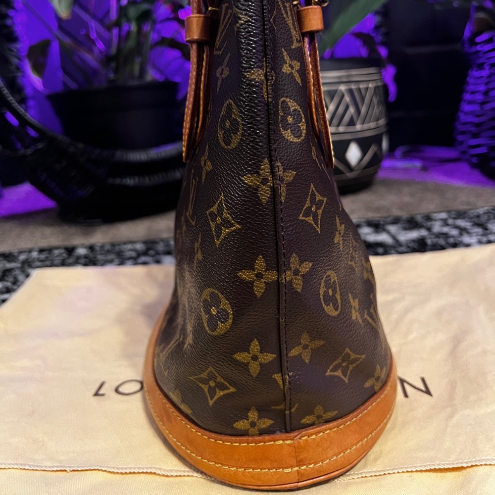 Authentic Petite Louis Vuitton Monogram Bucket Bag - image 7